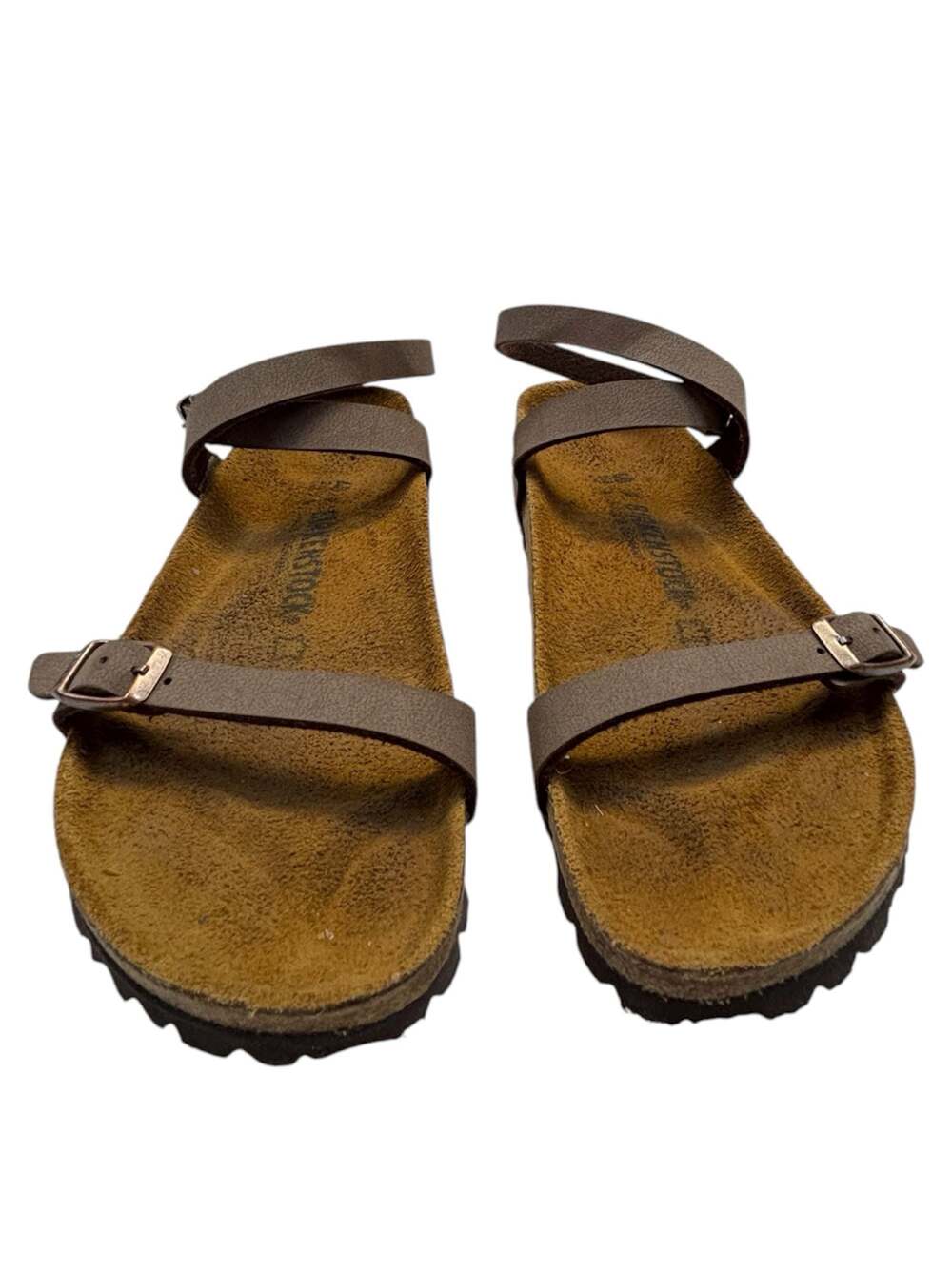 Birkenstock Daloa Birko-Flor Sandals in Mocha Brown